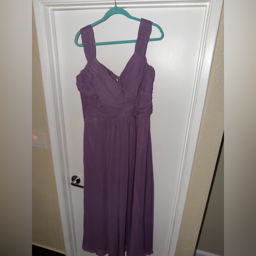 Andrew Adela Lavender Maxi Formal Dress